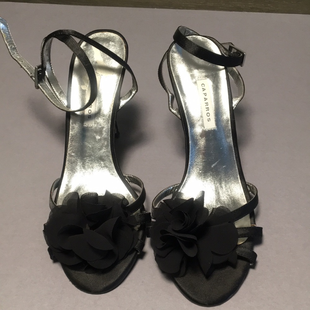 Caparros black heels size 7.5.